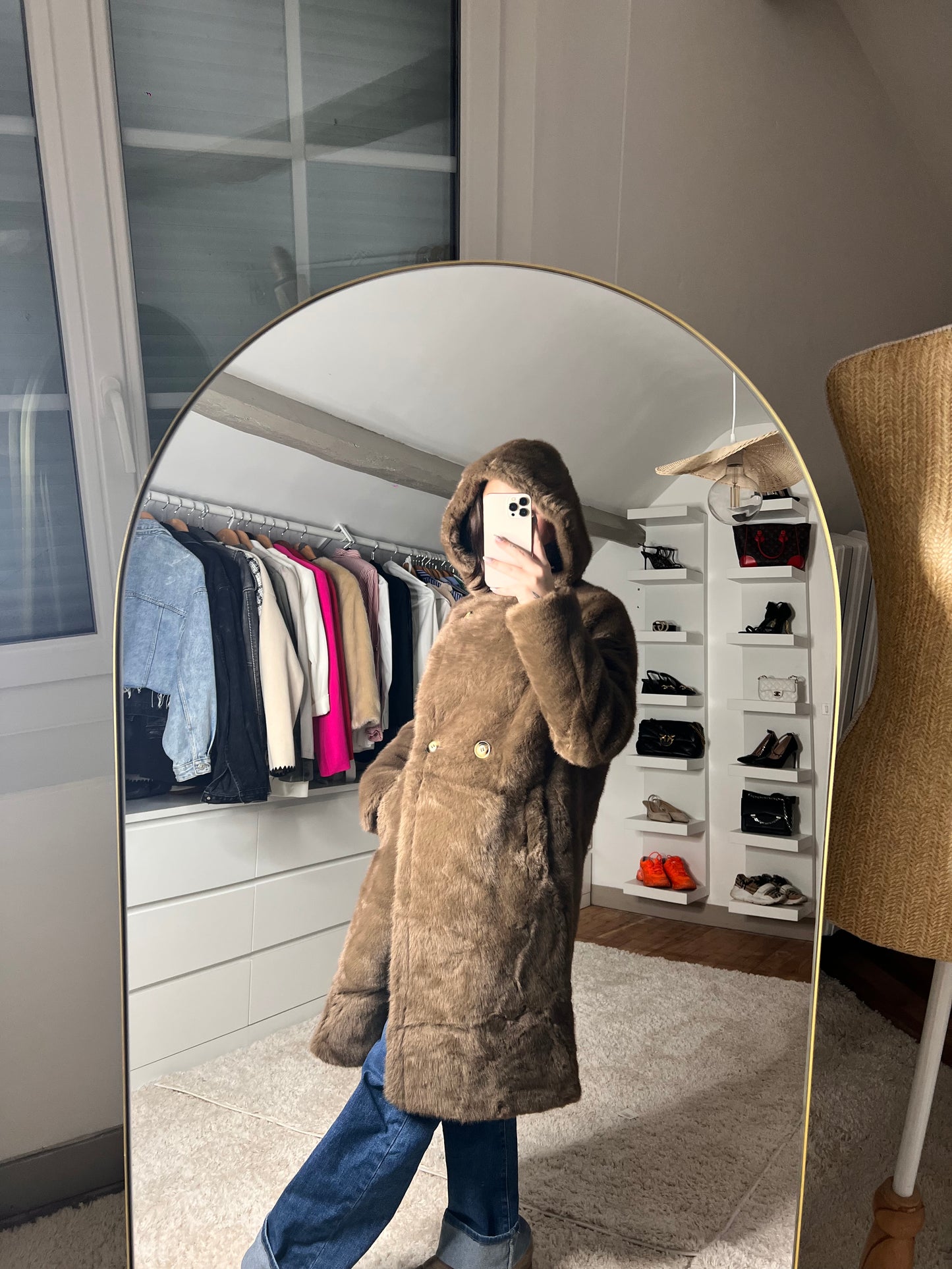 Manteau en fourrure
